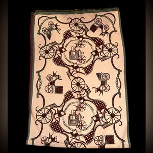 Cashmere Scarf, Reversible Pink, Gray, Red NEW